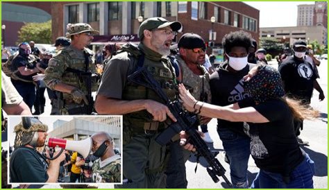 Armed militia clash with Black Lives Matter marchers protesting death of Breonna Taylor ahead of Kentucky Derby
