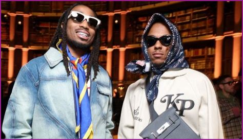 Quavo & Rich The Kid Turn Courtside Seats Into Music Video Set